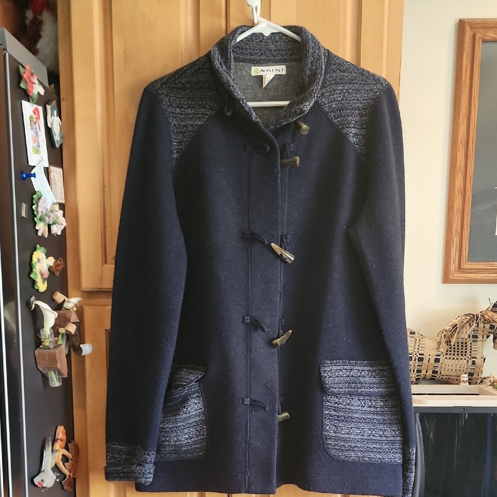 D AKINI Wool Blend Jacket